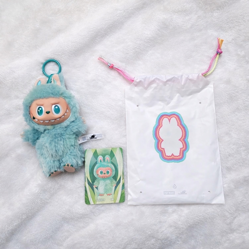 Authentic POP MART Labubu "Serenity" – Big Into Energy Series (V3) – Vinyl Plush